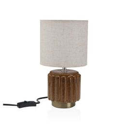 Lámpara de mesa Versa Mehara Marrón Lámpara de mesa Versa Mehara Marrón