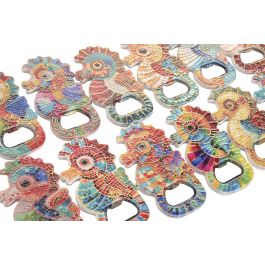 DKD Home Decor Iman Caballito Resina y Metal 72 Unidades Multicolor 10 x 5.5 cm