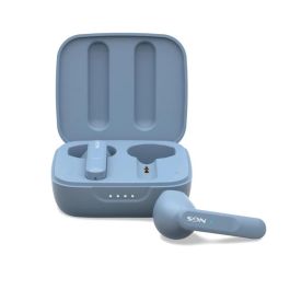 NGS Auriculares Bluetooth Ártica Move TWS con Estuche de Carga y Autonomía de 7h (Azules) - ARTICAMOVERAIN