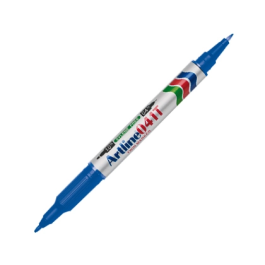 Artline Rotulador Permanente EK-041T Azul Doble Punta 0.4 y 1.0 mm Precio: 19.79000012. SKU: B13HCQEQ2K