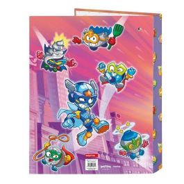 Carpeta Carton Folio 4 Anillas Mixtas Safta Superthings Guardians Of Kazoom 265x40x330 mm Carpeta Carton Folio 4 Anillas Mixtas Safta Superthings Guardians Of Kazoom 265x40x330 mm