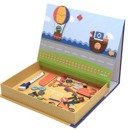 MIEREDU Maletín Magnético ME151 Vehículos para Niños +3 Años