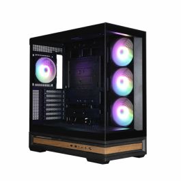Zalman P40 NAMU BLACK Midi Tower, Torre PC Negra, ATX, Micro ATX, Mini-ITX, con 3 ventiladores 120mm instalados