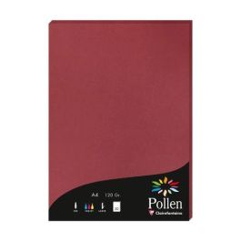 Papel Clairefontaine Pollen A4 120G 50H Burdeos Precio: 10.50000006. SKU: B18FDPDAJK