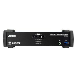 Aten CS1822 KVMP Switch 2 Puertos USB 3.0 HDMI 4K con Audio