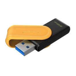 Kingston DTXS/512GB Pendrive DataTraveler Exodia S 512GB Amarillo USB 3.2 Gen 1 Almacenamiento Portátil con Tapón Giratorio