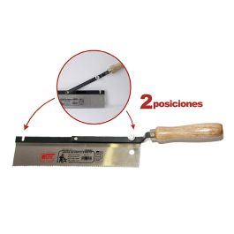 Wuto Serrucho reversible profesional y doméstico 250x50mm, hoja acero templado, mango haya barnizada Precio: 9.5000004. SKU: S7907070