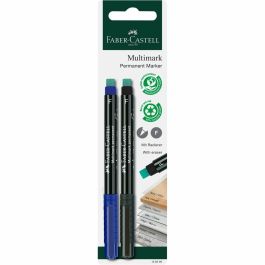 FABER-CASTELL Marker Multimark permanent F bl/sw 2x BK Precio: 14.58999971. SKU: B1ANTLF5YS