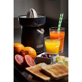 Ariete 417/00 Exprimidor Breakfast Grafito con 40W de Potencia para Naranjas, Pomelos y Limones