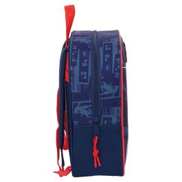 Safta Mochila Guardería Adaptable a Carro Spiderman 270x220x100 mm