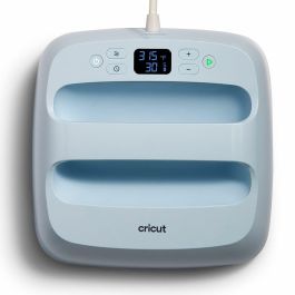 Cricut CRI0093573339738 EasyPress 3 Prensa Térmica Azul 23 x 23 cm Placa Calefactora Transferencia de Vinilo