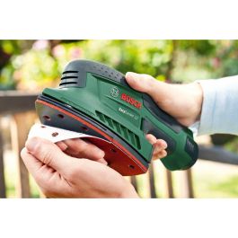 Bosch EasySander 12 Lijadora Múltiple Inalámbrica con PowerAutomatic para Mayor Capacidad de Extracción