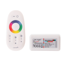 Controlador LED RGB Táctil RF 2.4Ghz 12-24V 10A para Tiras de Luz Precio: 17.69000035. SKU: B1J2JG6N2Q