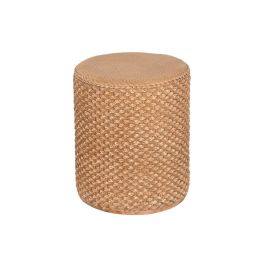 Mesita Auxiliar Balines DKD Home Decor Marron Claro 36.5 x 44 x 36.5 cm Mesita Auxiliar Balines DKD Home Decor Marron Claro 36.5 x 44 x 36.5 cm