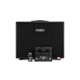 IKMultimedia TONEX Cab Pantalla FRFR Profesional Amplificada 350W RMS para Guitarra con DSP Avanzado y Celestion 12"
