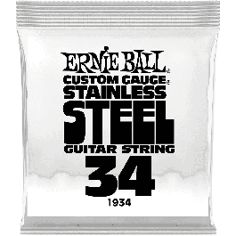 ERNIEBALL Cuerda Eléctrica Stainless Steel .034 Precio: 2.78999985. SKU: B16Z8WAALV