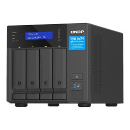 QNAP TVS-H474-PT-8G NAS Torre con Procesador Intel Pentium G7400, 8GB RAM, 4 Bahías para HDD/SSD, Ethernet 2.5G, Negro Precio: 1597.69000039. SKU: B1FGLVHEGP
