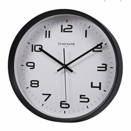 Reloj de Pared Timemark Negro 30 x 30 cm Precio: 12.59000039. SKU: B1GB8P95YM