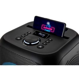Medion MED1717419501858 Altavoz Compacto 50W RMS con Anillo LED Multicolor