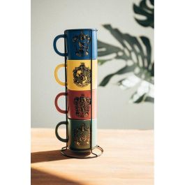 ERIK Set 4 tazas Harry Potter de porcelana 300ml aptas para lavavajillas y microondas