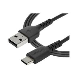 Cable USB A a USB C Startech RUSB2AC1MB Negro