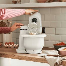 Bosch MUMS2AW00 Procesador de Alimentos Serie 2, 700 W, 4 Velocidades, 3.8 L, Blanco