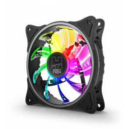 NOX A-FAN Carcasa del Ordenador Ventilador 12 cm Negro