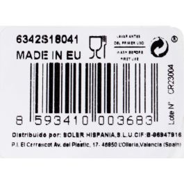 Bohemia Set 6 Vasos Cristal 410cc Colección Clara