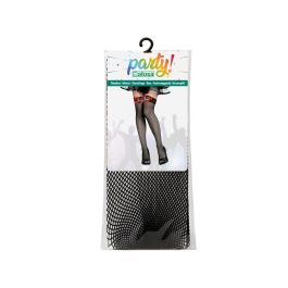 Medias Piratas con Calavera - Accesorio para looks de carnaval, halloween o teatro - Polyester - Negro