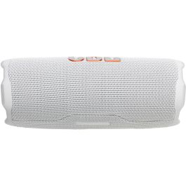JBL Flip 7 Altavoz Bluetooth 35W con AI Sound Boost y Auracast, Resistente al Agua IP68, Blanco