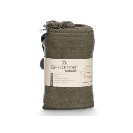 Giftdecor Multiusos Pompon Verde 180 x 220 cm (Set de 8)