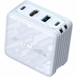 Avermedia GC313 Cargador GaN 100W con Salida HDMI 4K Blanco Avermedia GC313 Cargador GaN 100W con Salida HDMI 4K Blanco