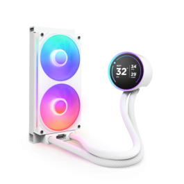 NZXT Kraken Elite 240 RGB Procesador Sistema de refrigeración líquida todo en uno 12 cm Blanco 1 pieza(s) NZXT Kraken Elite 240 RGB Procesador Sistema de refrigeración líquida todo en uno 12 cm Blanco 1 pieza(s)