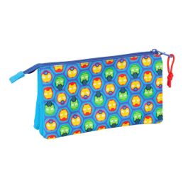 Safta Estuche Portatodo Triple Iron Man 120x220x30 mm