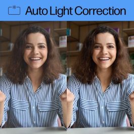 HP Cámara Web 320 FHD 53X26AA#ABB, Cámara Full HD 1080p con Micrófono Incorporado y Amplio Ángulo, Fácil Conexión y Excelente Calidad de Imagen