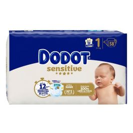 Dodot Sensitive pañales para bebé, talla 1 (2-5 kg), Paquete de 5000 gr Precio: 27.50000033. SKU: B1AG33GS85
