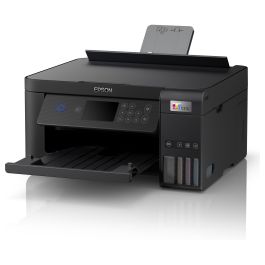 Epson ET-2850 Impresora Multifunción 3 en 1, Inyección de Tinta A4, Wi-Fi, Dúplex Automático, Color Negro