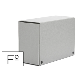 Pardo Carpeta Proyectos Folio Lomo 200 mm Cartón Forrado Gris con Broche Precio: 22.49999961. SKU: S8414903