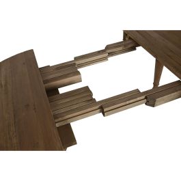 Mesa de Comedor Home ESPRIT Natural Abeto 100 x 100 x 78 cm