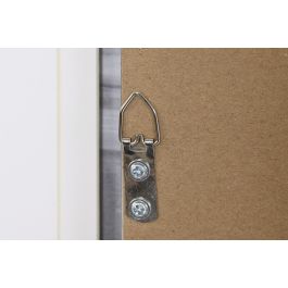 DKD Home Decor Cuadro New York London Gris Beige 63 x 63 cm (2 Unidades)