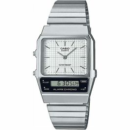 Reloj Unisex Casio VINTAGE EDGY COLLECTION Plateado (Ø 40 mm) Precio: 87.89000044. SKU: S0449581