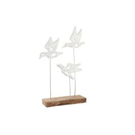 Figura Shabby DKD Home Decor Blanco Marron 10 x 51 x 32 cm Precio: 42.69000032. SKU: S3039496