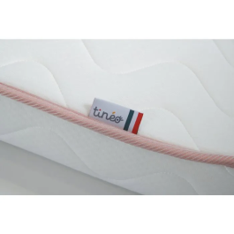 Tineo TIN3275054559607 Colchón Infantil Escalable 60x120x12 cm Doble Cara Firme Suave