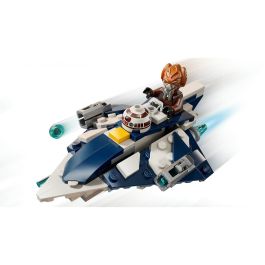 LEGO 75400 Caza Estelar Jedi Plo Koon Microfighter Star Wars Las Guerras Clon Set Construcción con Minifigura +6 años