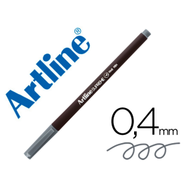 Artline EPFS200 Rotulador Fine Liner Punta de Fibra Gris Trazo 0,4 mm Precio: 10.50000006. SKU: B18J83TCRP