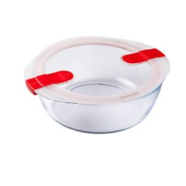 Fiambrera Hermética Pyrex Cook&heat 26 x 23 x 8 cm 2,3 L Rojo Vidrio (6 Unidades)