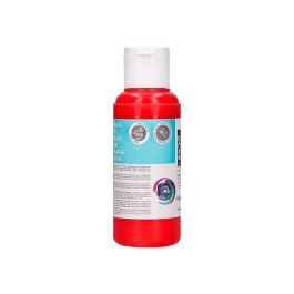 Pintura Acrilica Liderpapel Bote De 80 mL Rojo