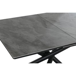 Mesa Comedor Moderno DKD Home Decor Gris Negro 90 x 76 x 160 cm