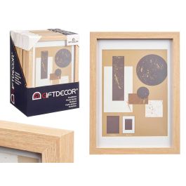Portafoto Pared Madera Paspartu 18X24Cm Natural Giftdecor (12 Unidades) Precio: 41.50000041. SKU: B1C9LG3DF2
