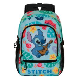 Mochila Fight FAN 2.2 Guitar Disney Lilo y Stitch Verde